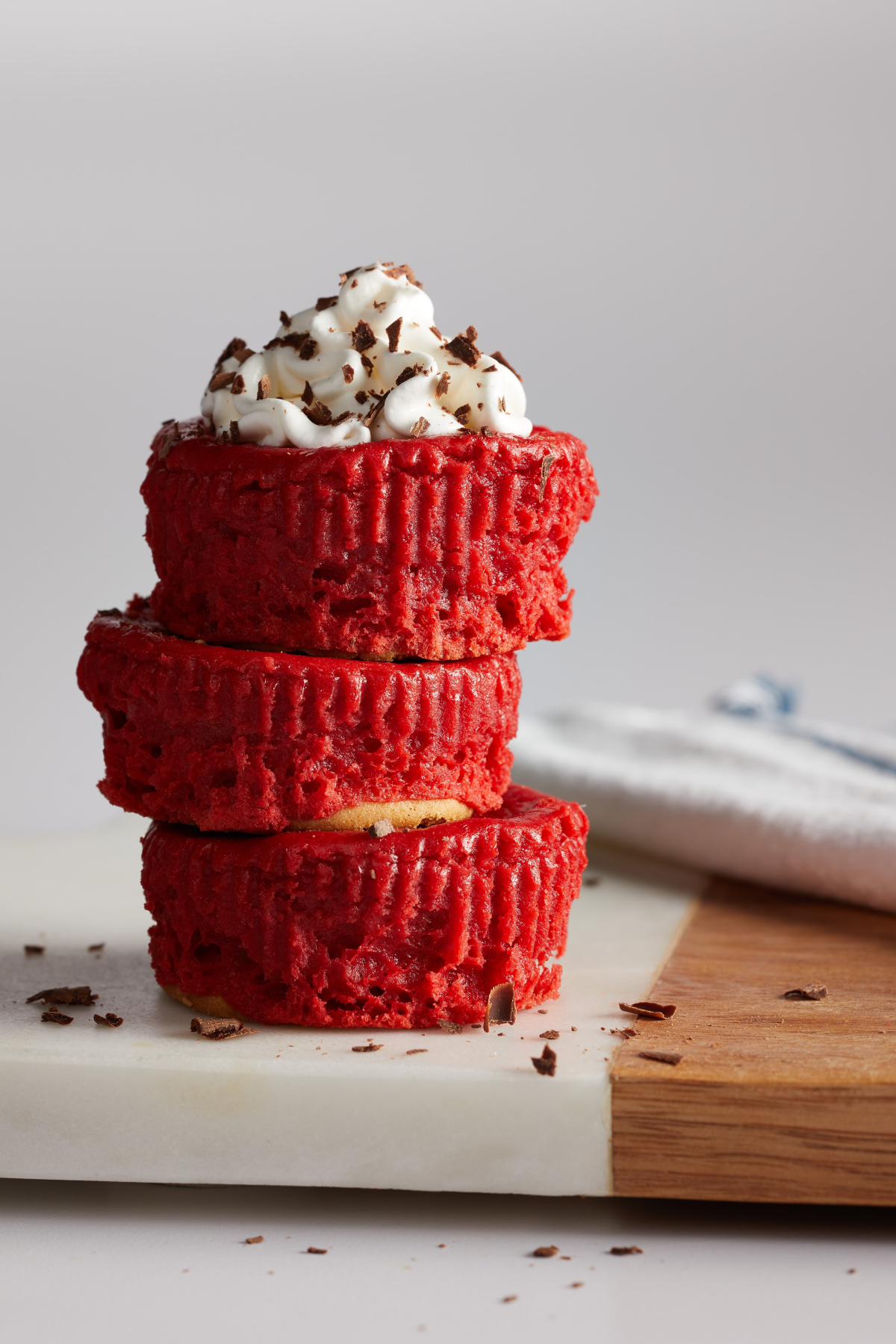 Mini Red Velvet Cheesecakes